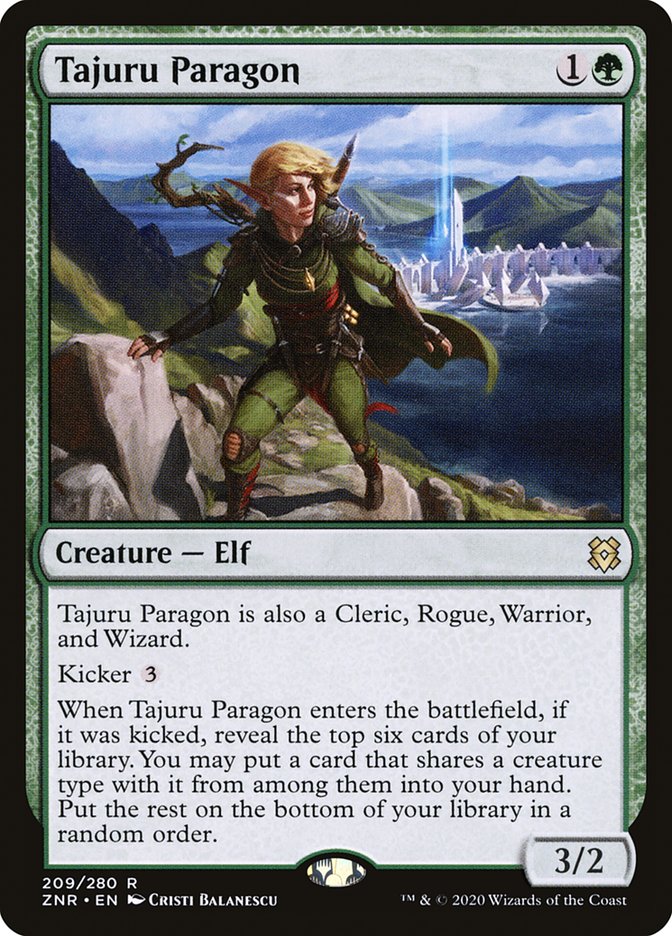 Tajuru Paragon [Zendikar Rising] [Foil]