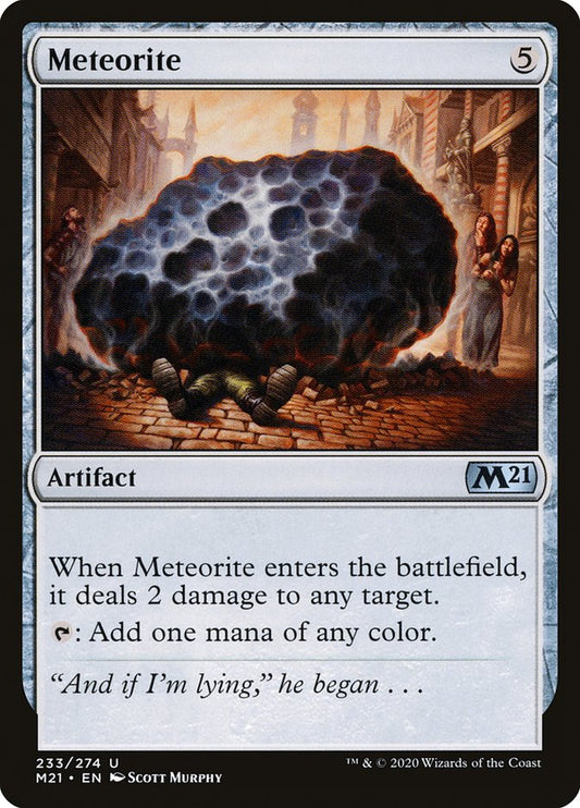 Meteorite [Core Set 2021] [Foil]