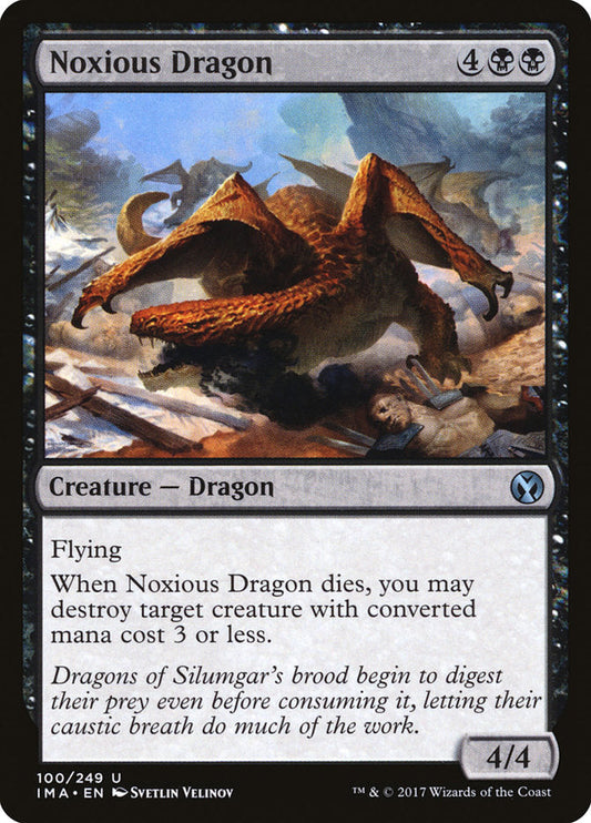 Noxious Dragon [Iconic Masters] [Foil]