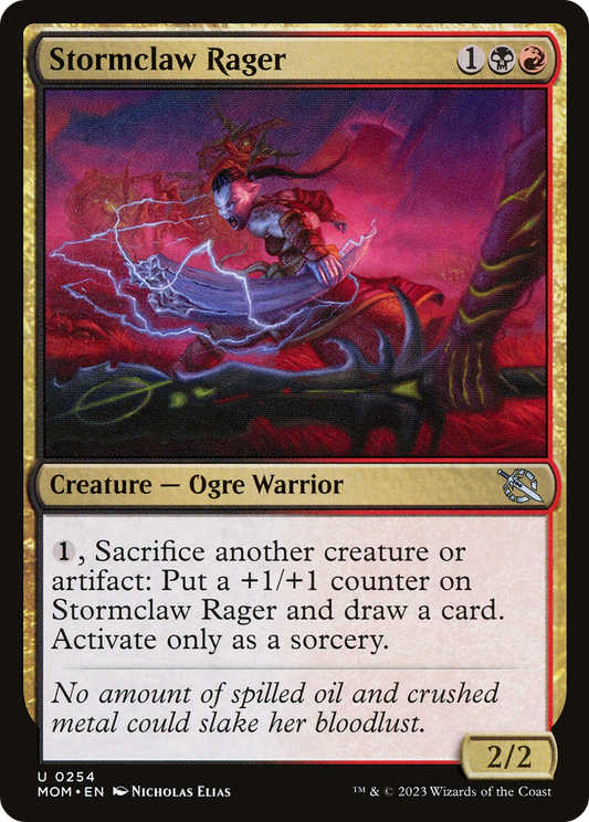 Stormclaw Rager [March of the Machine] [Foil]