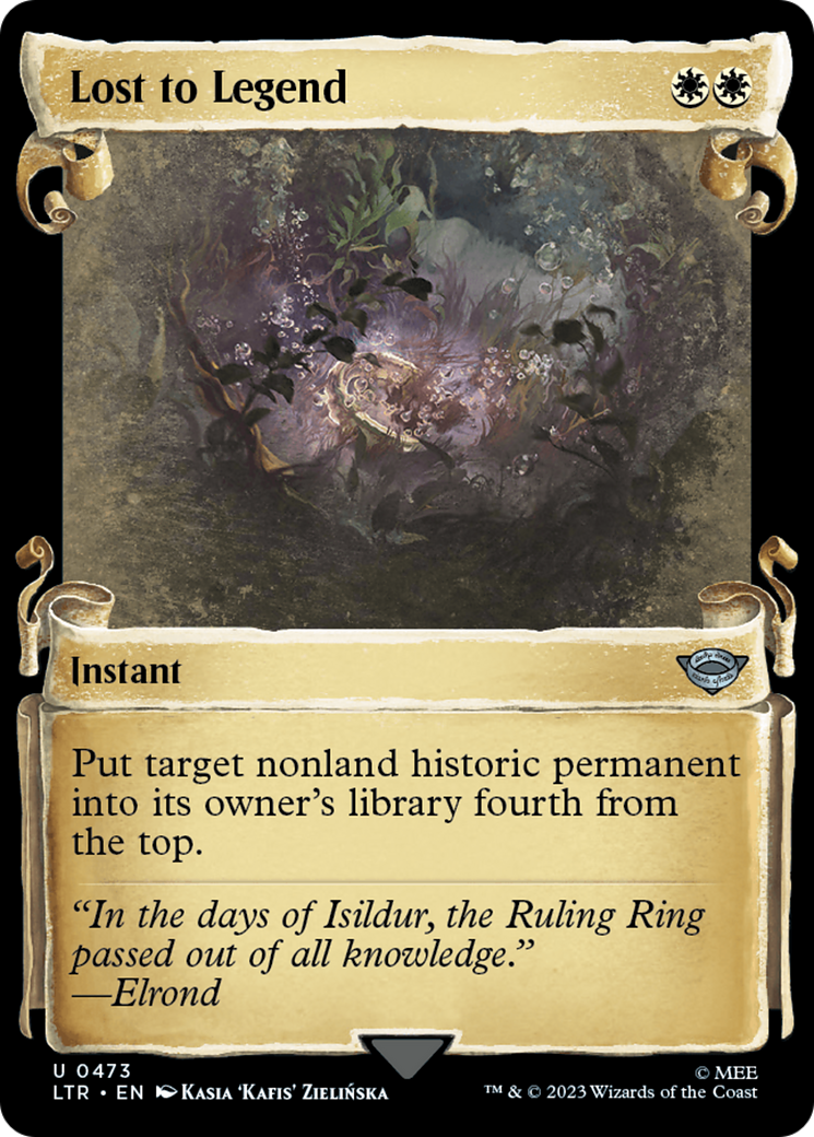 Lost to Legend [The Lord of the Rings: Tales of Middle-Earth Showcase Scrolls] [Foil]