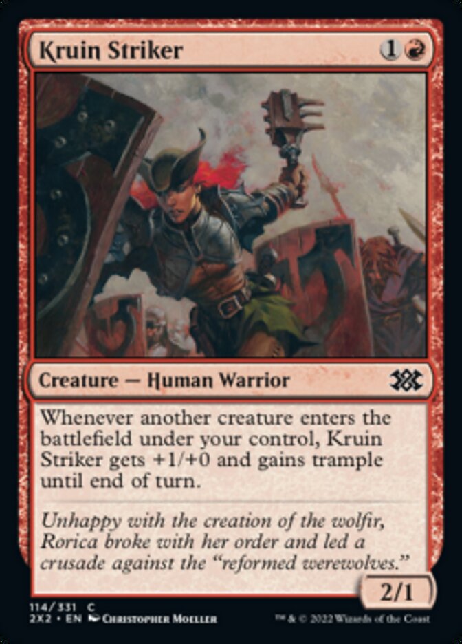 Kruin Striker [Double Masters 2022] [Foil]