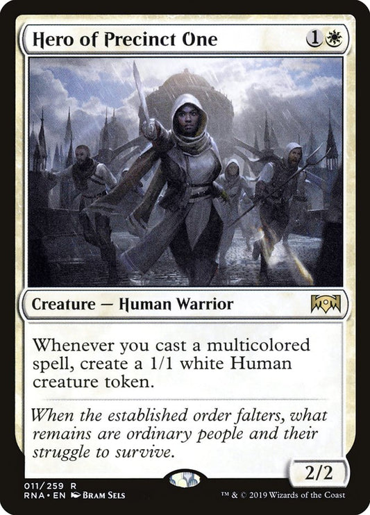 Hero of Precinct One [Ravnica Allegiance] [Foil]