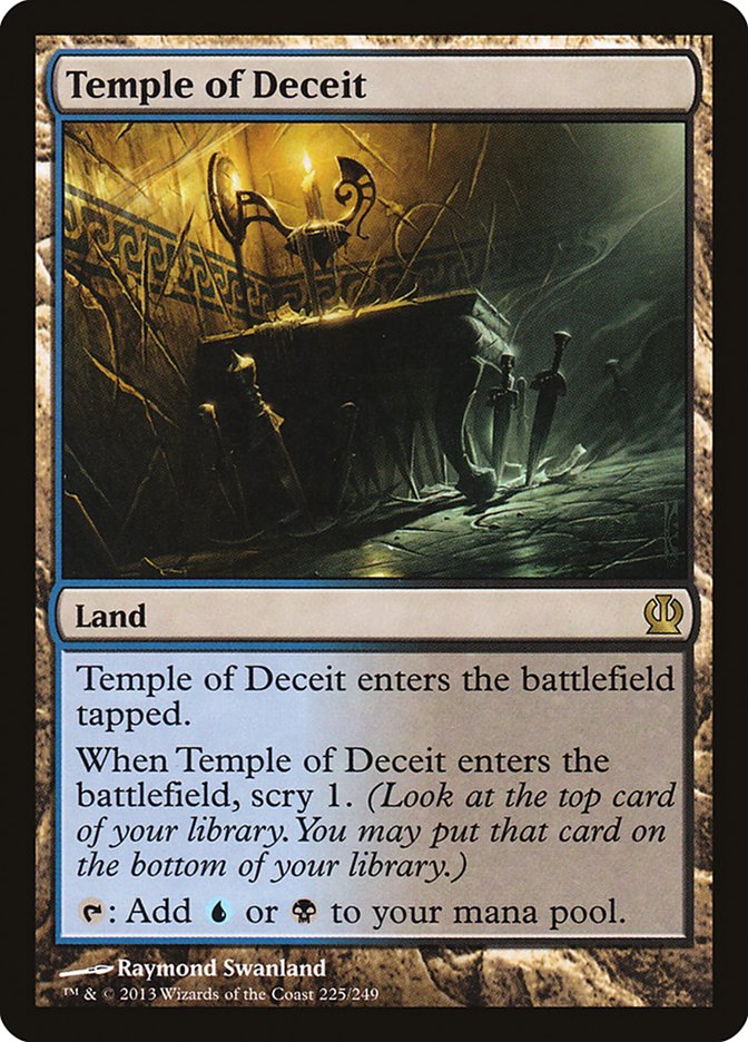 Temple of Deceit [Theros] [Foil]
