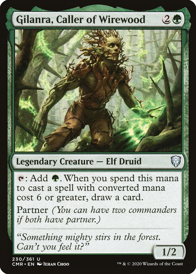 Gilanra, Caller of Wirewood [Commander Legends] [Foil]