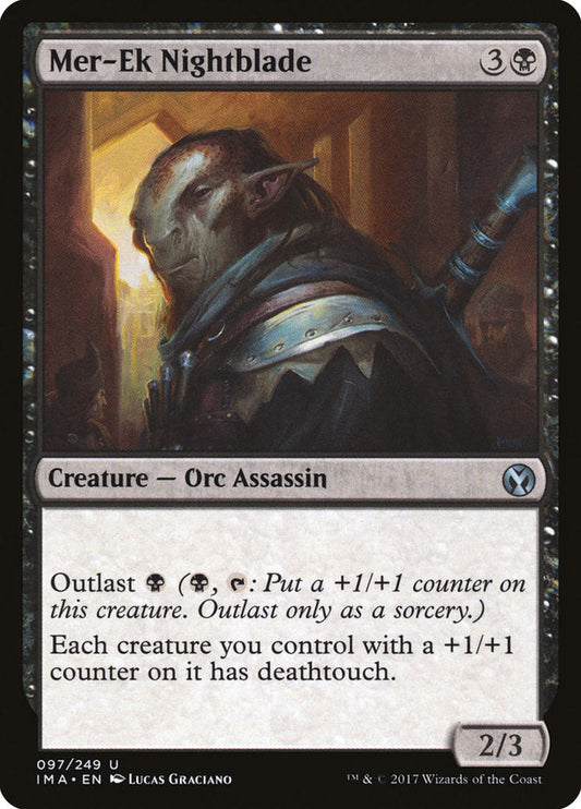 Mer-Ek Nightblade [Iconic Masters] [Foil]