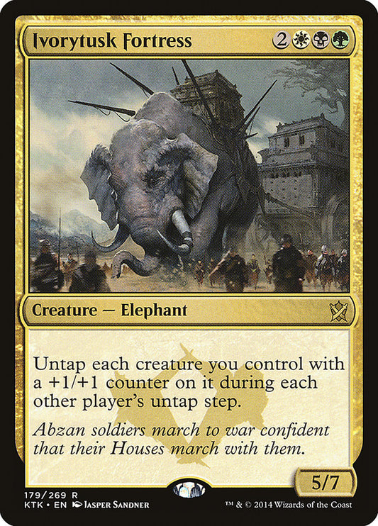 Ivorytusk Fortress [Khans of Tarkir] [Foil]