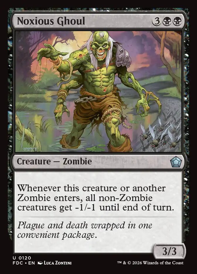Noxious Ghoul [Foundations Commander]