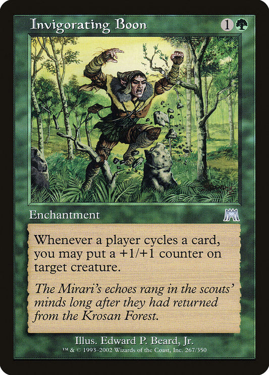 Invigorating Boon [Onslaught] [Foil]