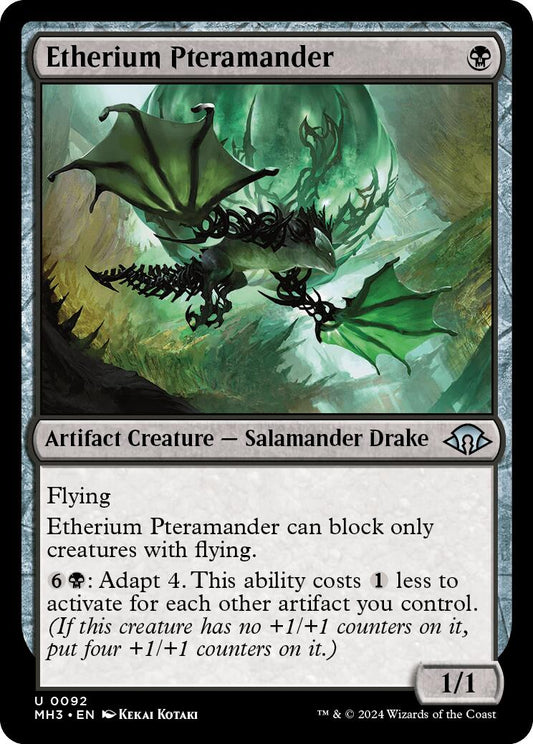 Etherium Pteramander [Modern Horizons 3] [Foil]