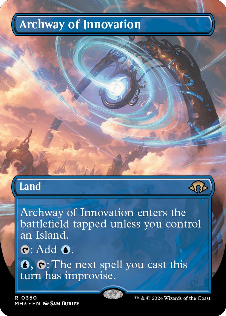 Archway of Innovation (Borderless) [Modern Horizons 3] [Foil]