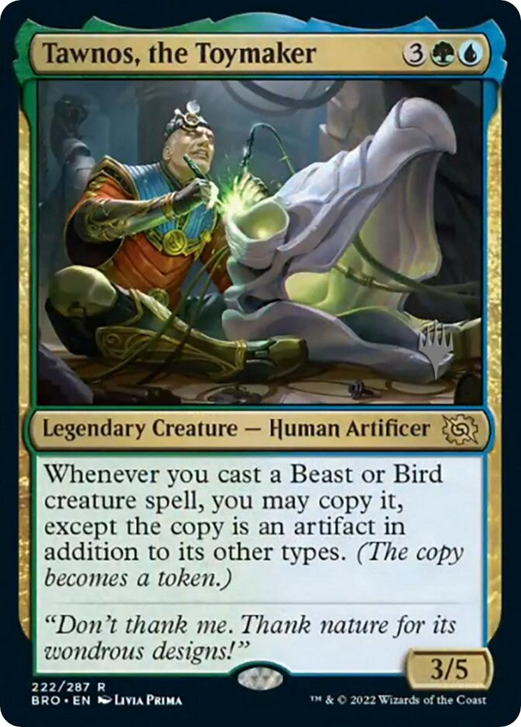 Tawnos, the Toymaker (Promo Pack) [The Brothers' War Promos] [Foil]