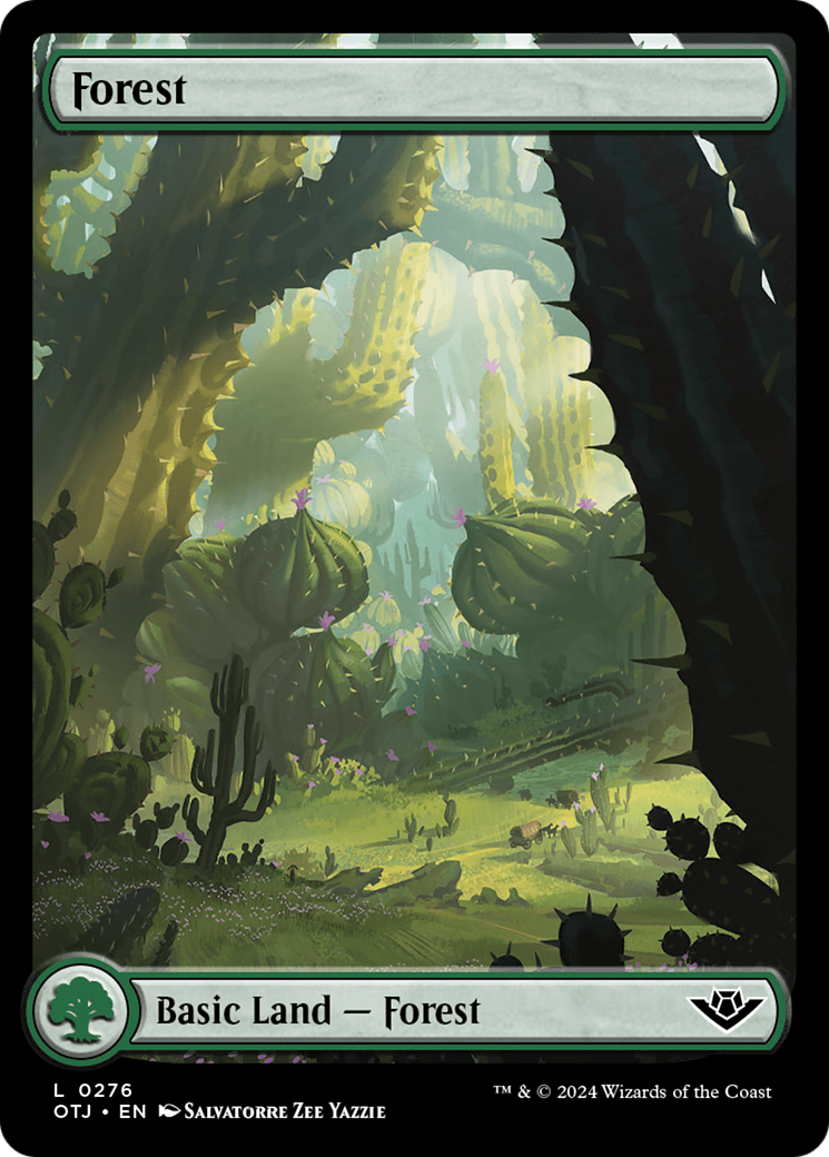 Forest (0276) [Outlaws of Thunder Junction] [Foil]
