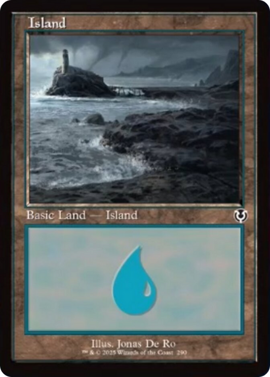 Island (290) (Retro Frame) [Innistrad Remastered] [Foil]