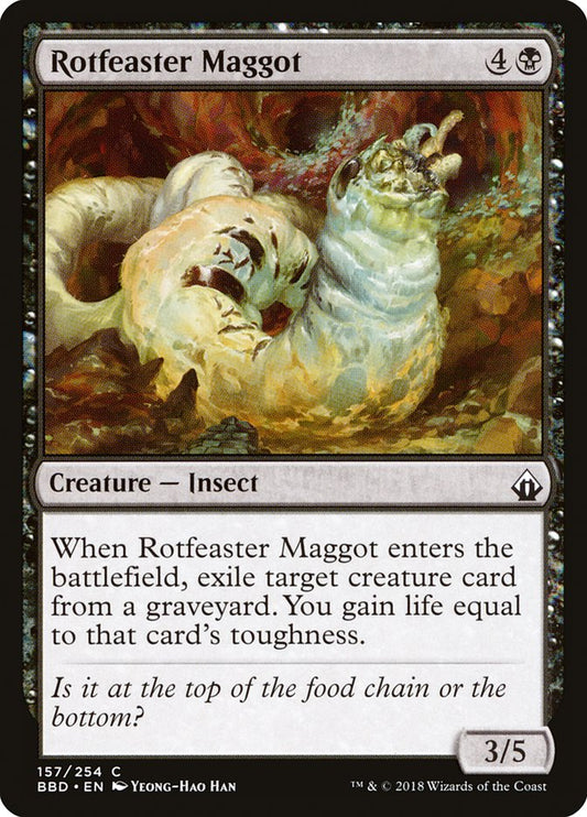 Rotfeaster Maggot [Battlebond] [Foil]