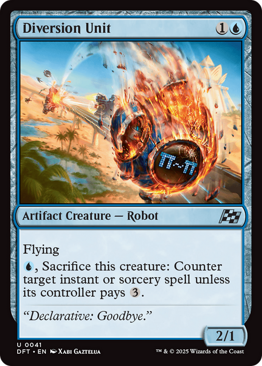 Diversion Unit [Aetherdrift] [Foil]