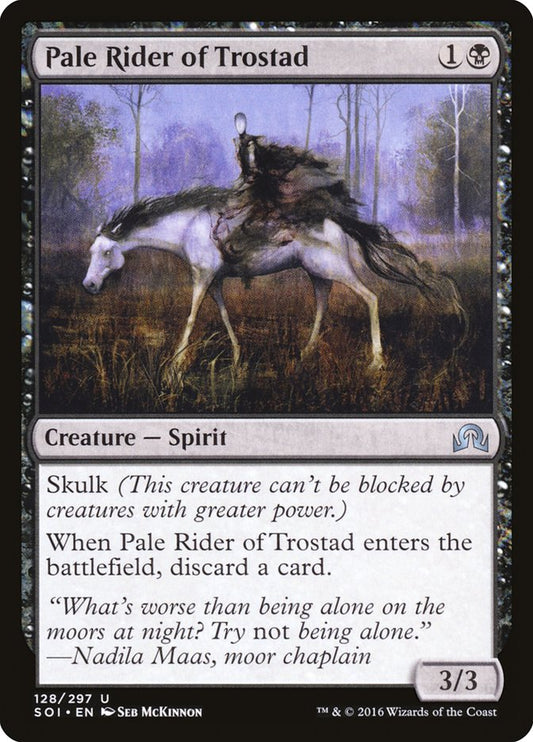 Pale Rider of Trostad [Shadows over Innistrad] [Foil]