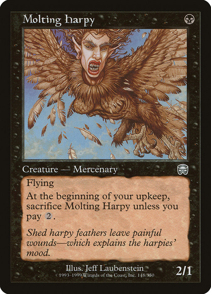 Molting Harpy [Mercadian Masques] [Foil]