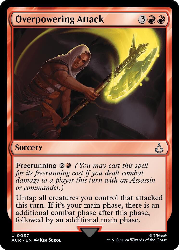 Overpowering attack [Assassin's Creed] [Foil]