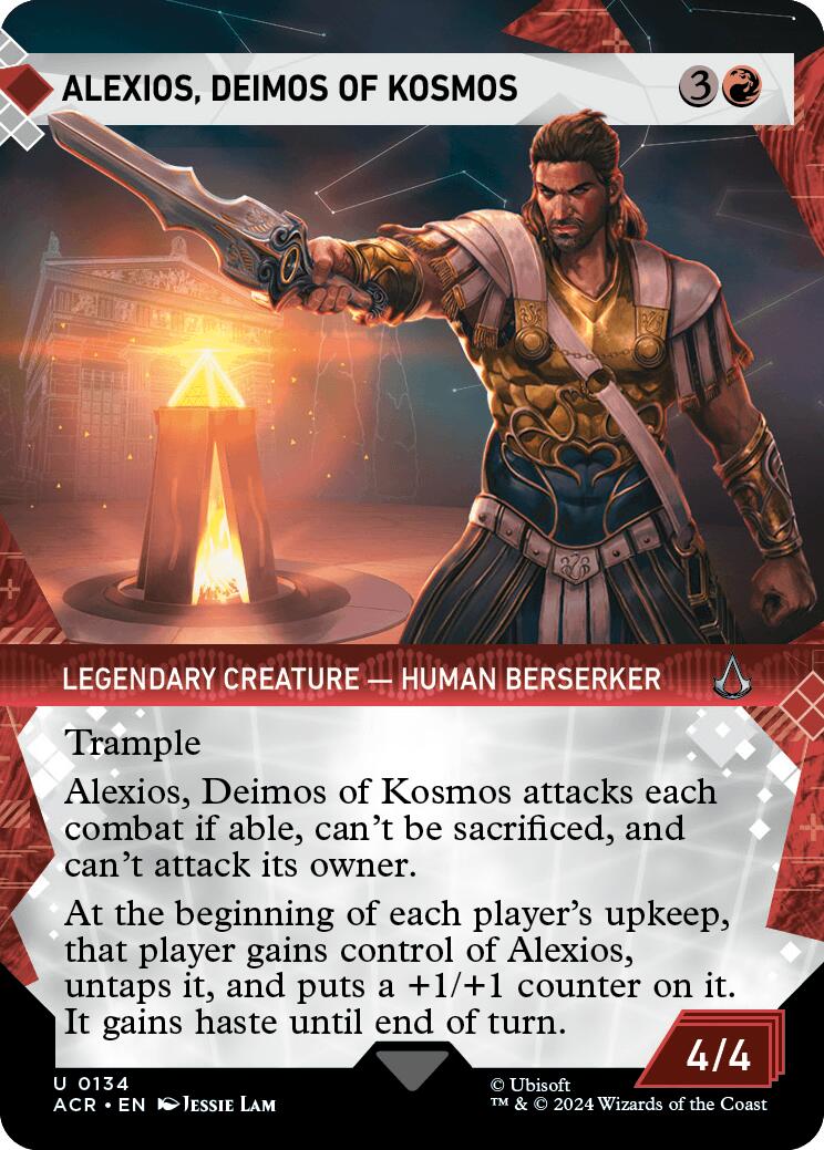 Alexios, Deimos of Kosmos (Showcase) [Assassin's Creed] [Foil]