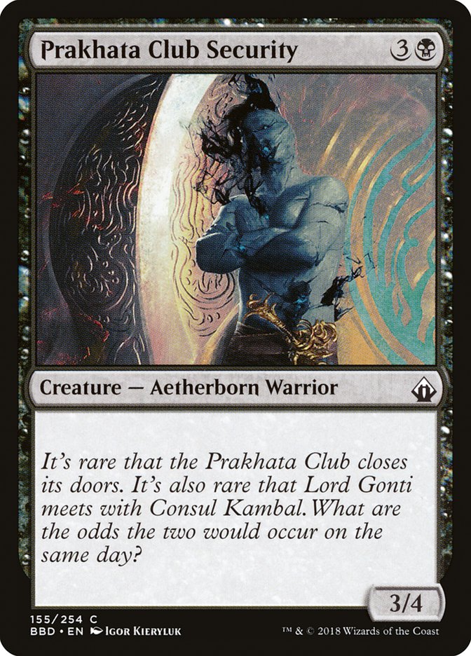 Prakhata Club Security [Battlebond] [Foil]