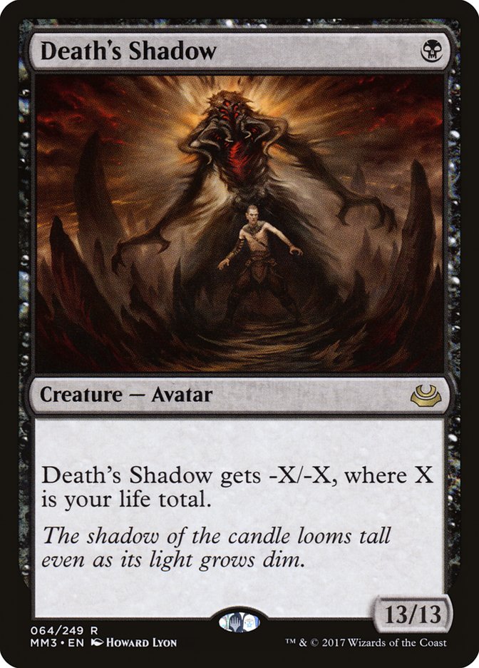 Death's Shadow [Modern Masters 2017] [Foil]