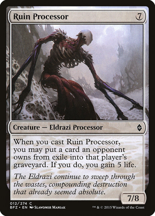 Ruin Processor [Battle for Zendikar] [Foil]