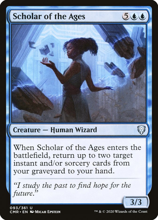 Scholar of the Ages [Commander Legends] [Foil]