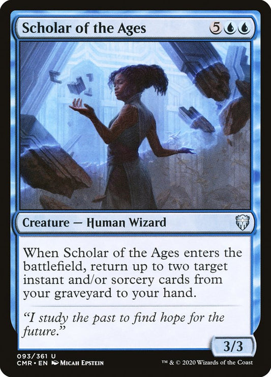 Scholar of the Ages [Commander Legends] [Foil]