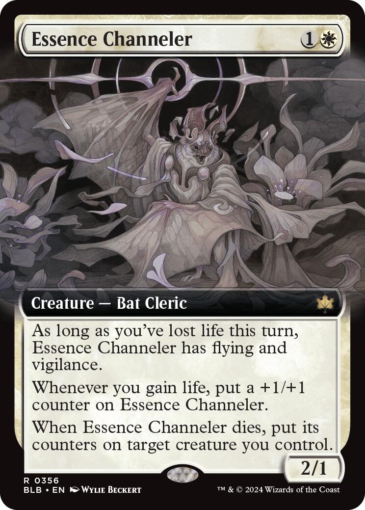 Essence Channeler (Extended Art) [Bloomburrow] [Foil]