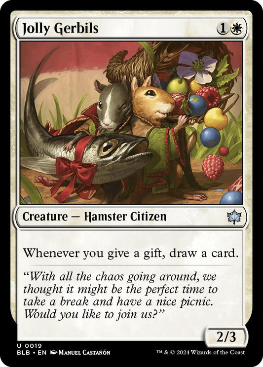 Jolly Gerbils [Bloomburrow] [Foil]
