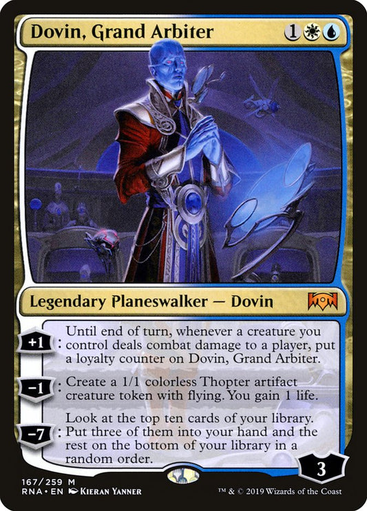 Dovin, Grand Arbiter [Ravnica Allegiance] [Foil]