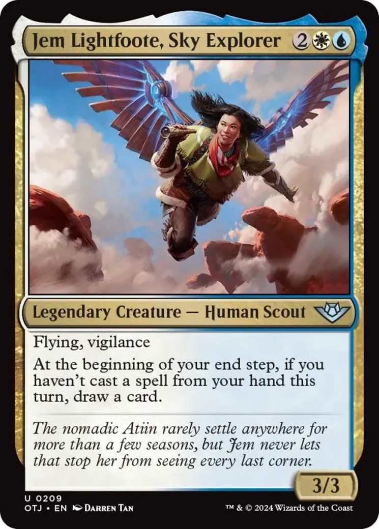 Jem Lightfoote, Sky Explorer [Outlaws of Thunder Junction] [Foil]