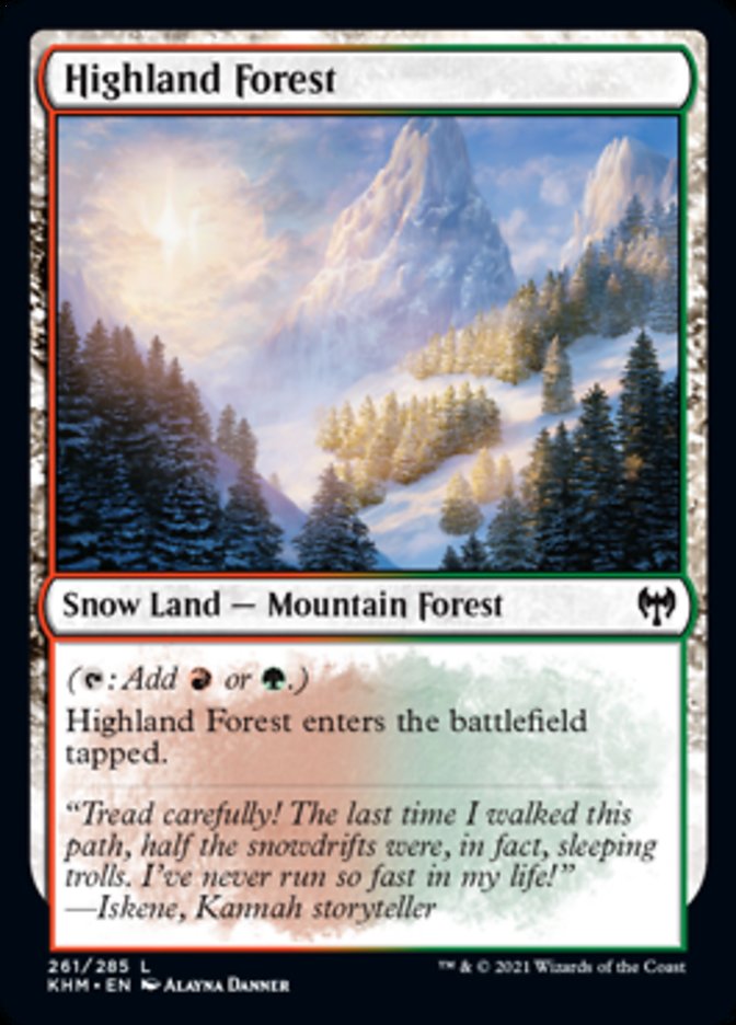 Highland Forest [Kaldheim] [Foil]