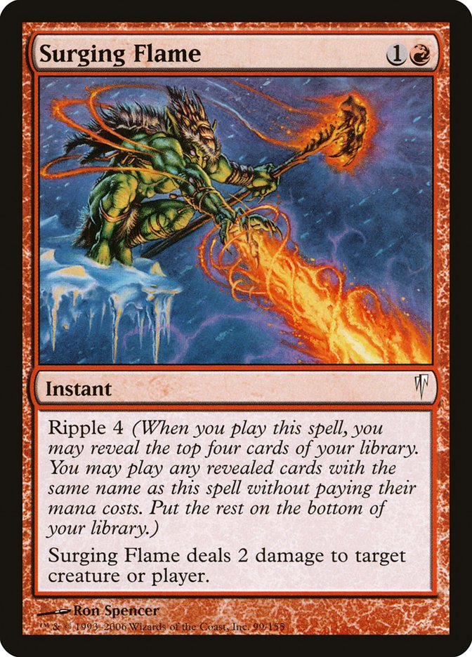 Surging Flame [Coldsnap] [Foil]