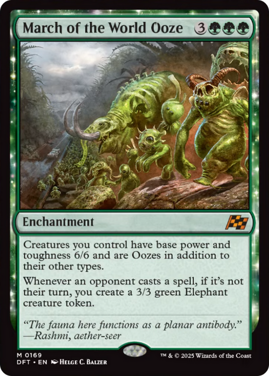 March of the World Ooze [Aetherdrift] [Foil]