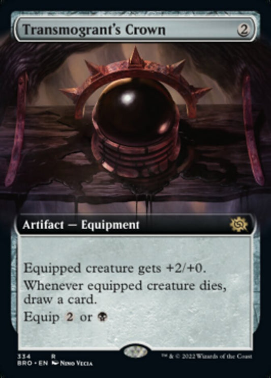 Transmogrant's Crown (Extended Art) [The Brothers' War] [Foil]