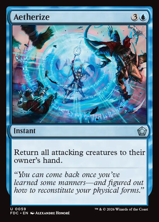 Aetherize [Foundations Commander]