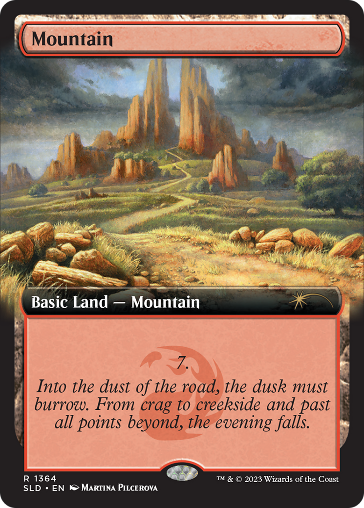 Mountain (1364) [Secret Lair Drop Series] [Foil]