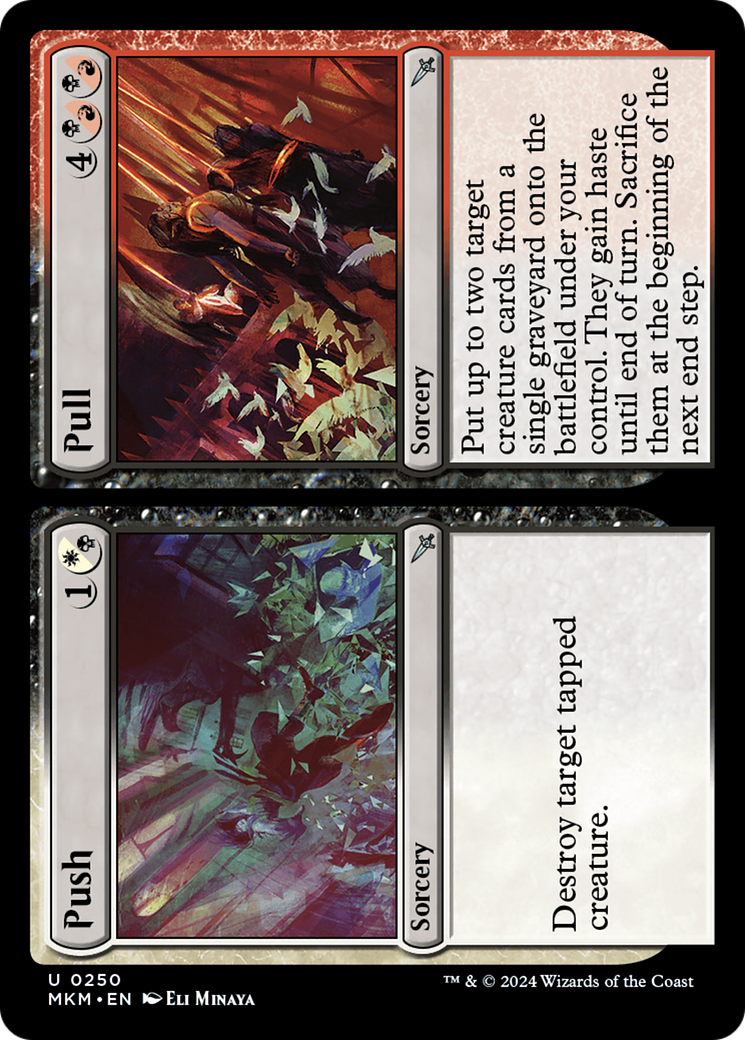 Push // Pull [Murders at Karlov Manor] [Foil]