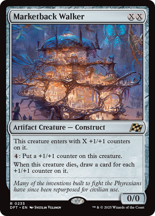 Marketback Walker [Aetherdrift] [Foil]