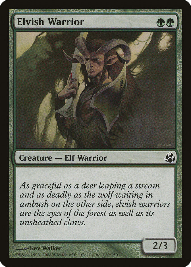 Elvish Warrior [Morningtide] [Foil]