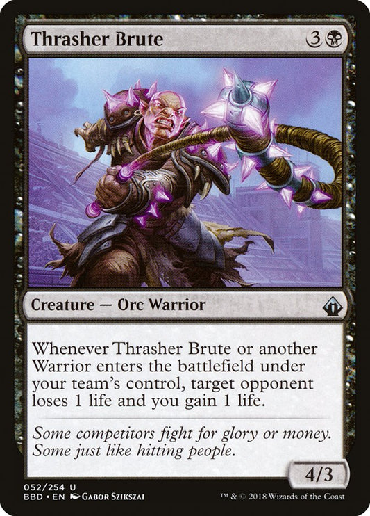 Thrasher Brute [Battlebond] [Foil]