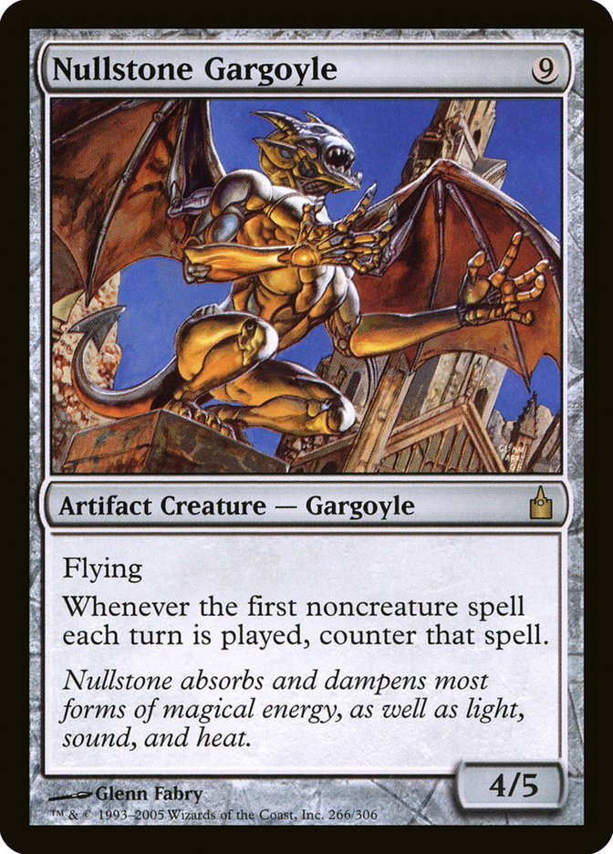 Nullstone Gargoyle [Ravnica: City of Guilds] [Foil]