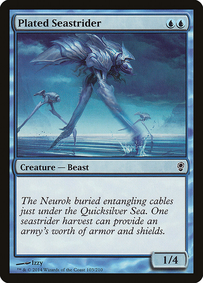 Plated Seastrider [Conspiracy] [Foil]
