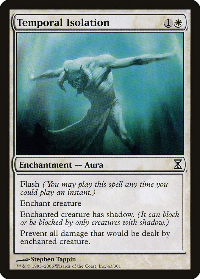 Temporal Isolation [Time Spiral] [Foil]