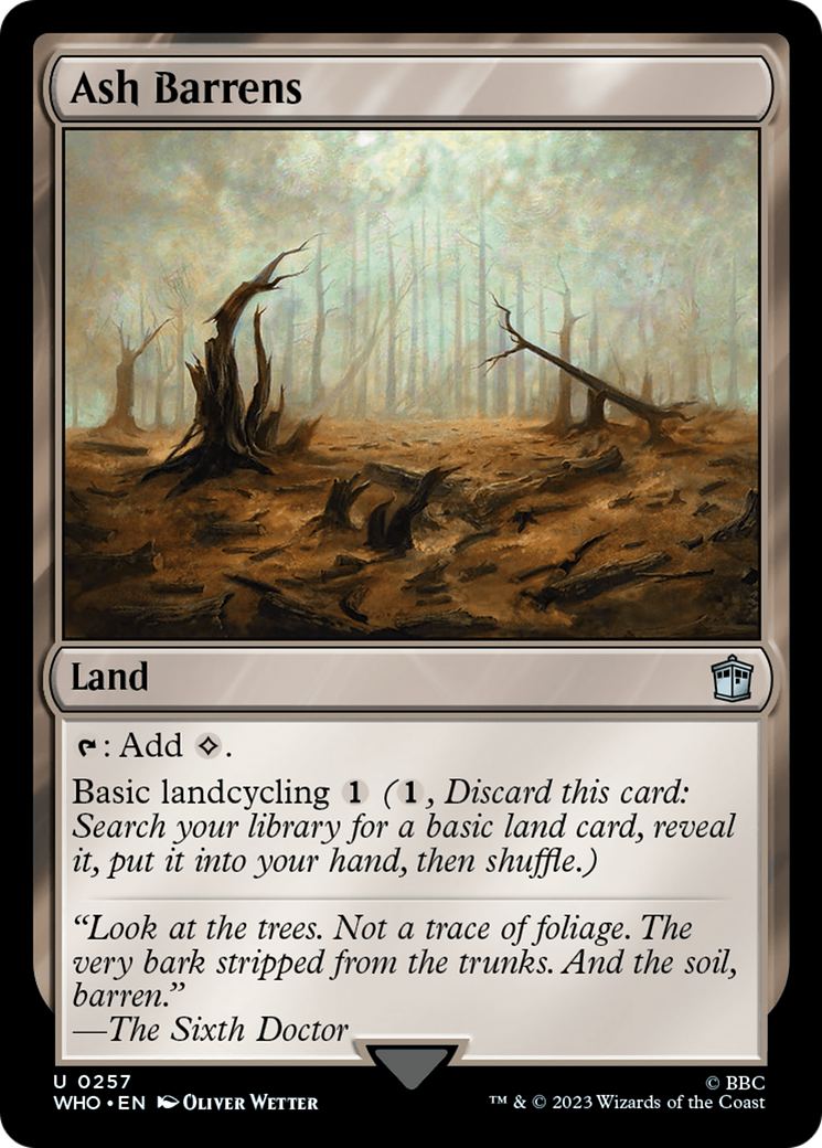 Ash Barrens [Doctor Who] [Foil]