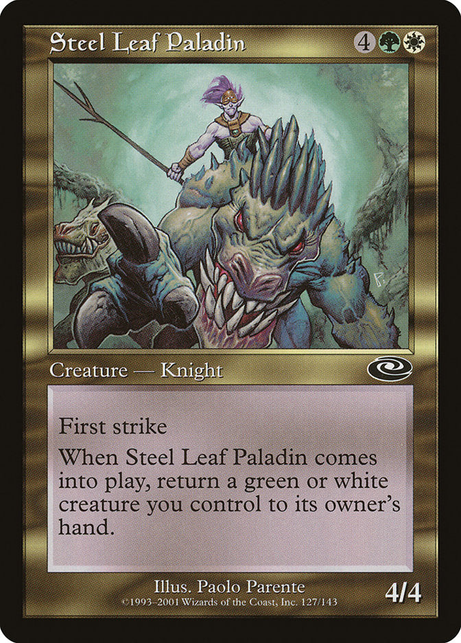 Steel Leaf Paladin [Planeshift] [Foil]