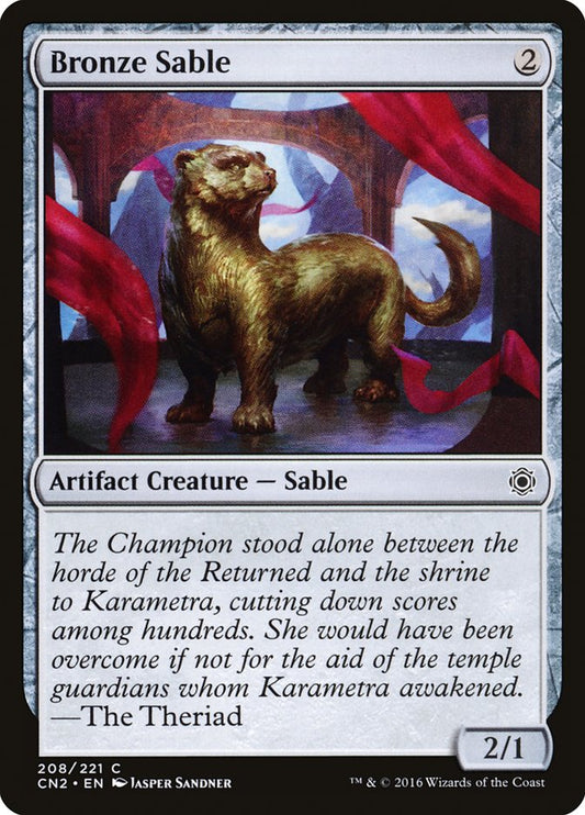 Bronze Sable [Conspiracy: Take the Crown] [Foil]