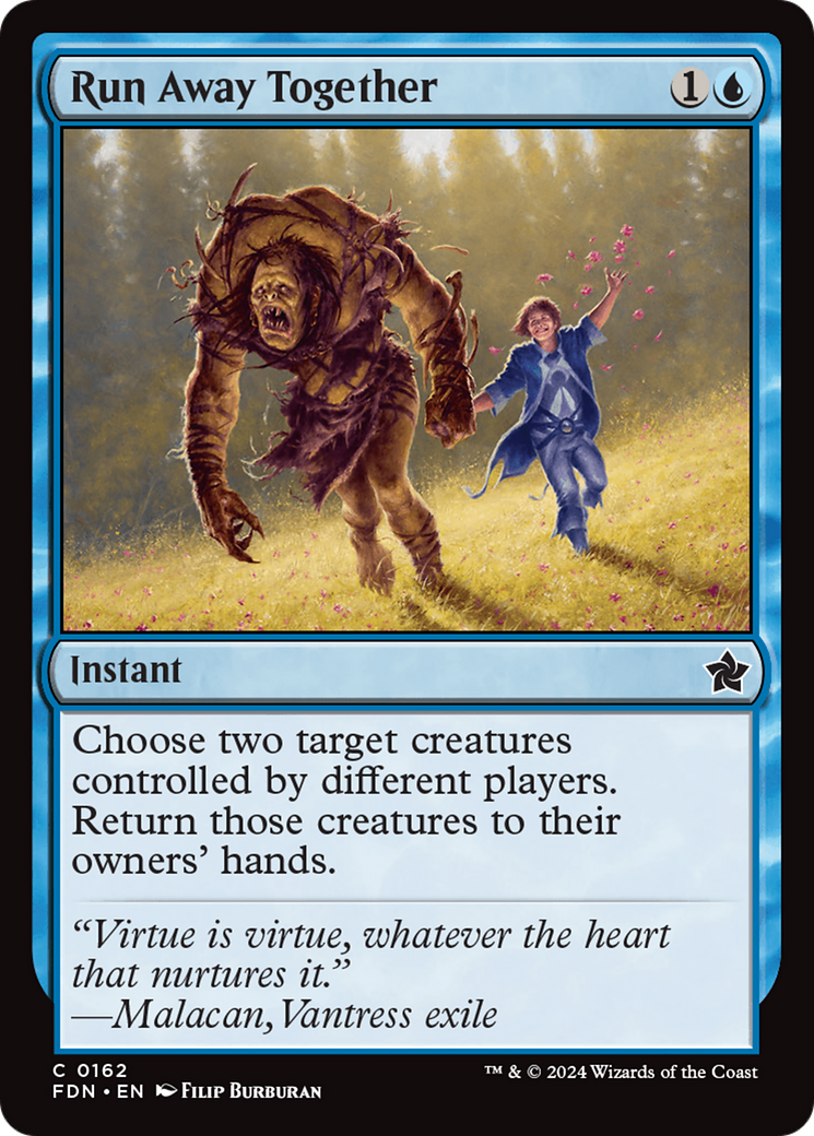 Run Away Together [Foundations] [Foil]